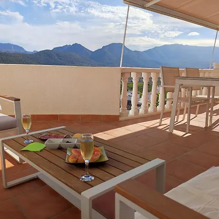 Vakantiewoning Casalucka4enjoy Private Pool And Mountain View Regio Calpe-jalon Vakantiehuis